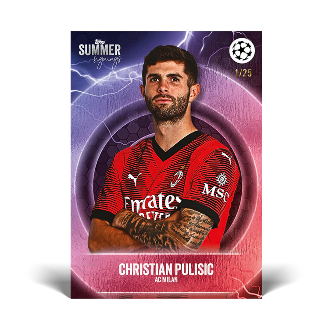Topps UEFA Club Competitions Summer Signings 2023