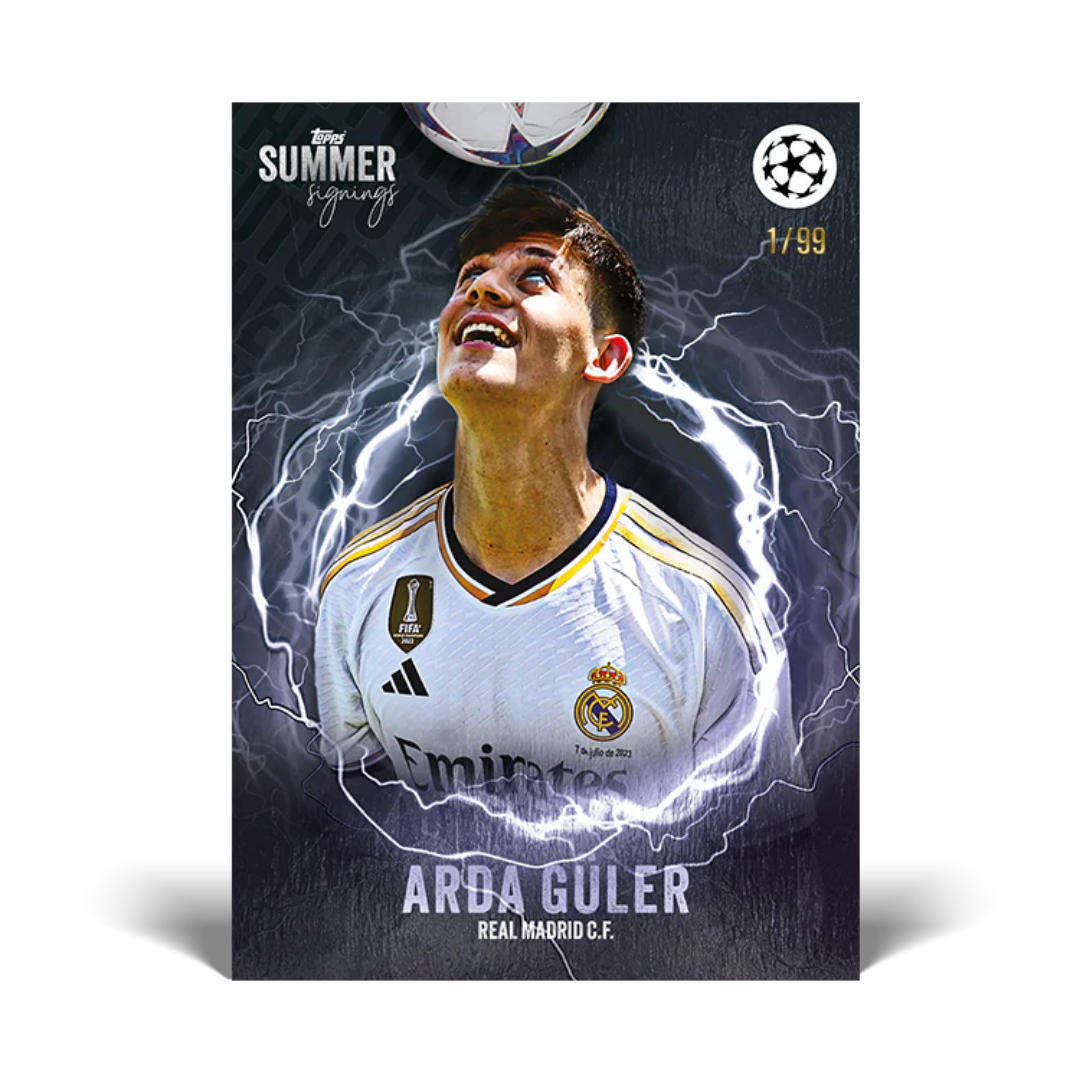 Topps UEFA Club Competitions Summer Signings 2023