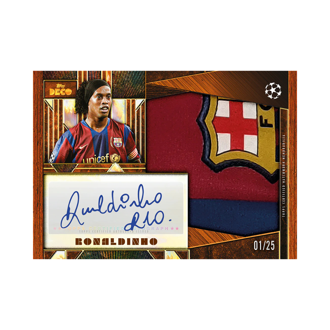 Topps DECO UEFA Club Competitions 25/26