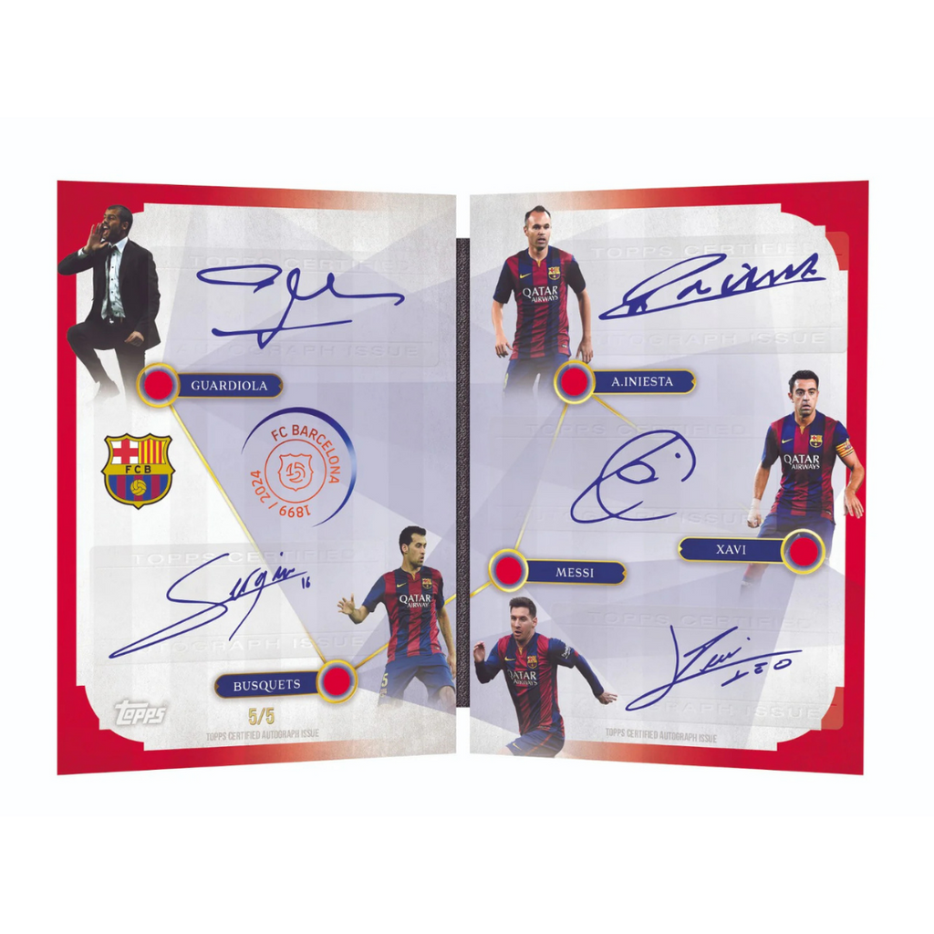 Topps FC Barcelona 125th Anniversary