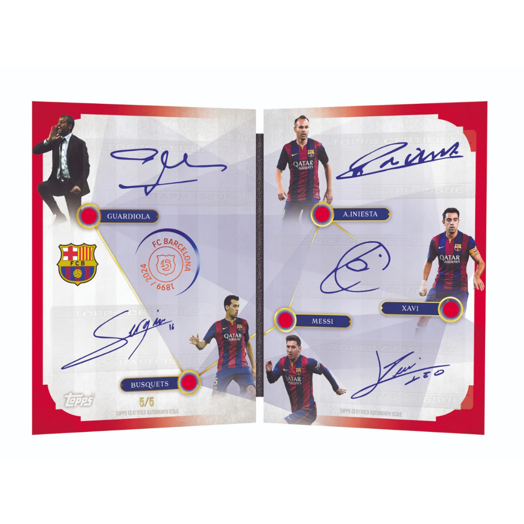 Topps FC Barcelona 125th Anniversary