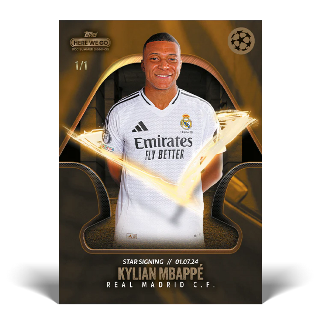 Topps UEFA Club Competitions Summer Signings 2024 by Fabrizio Romano: Here we go