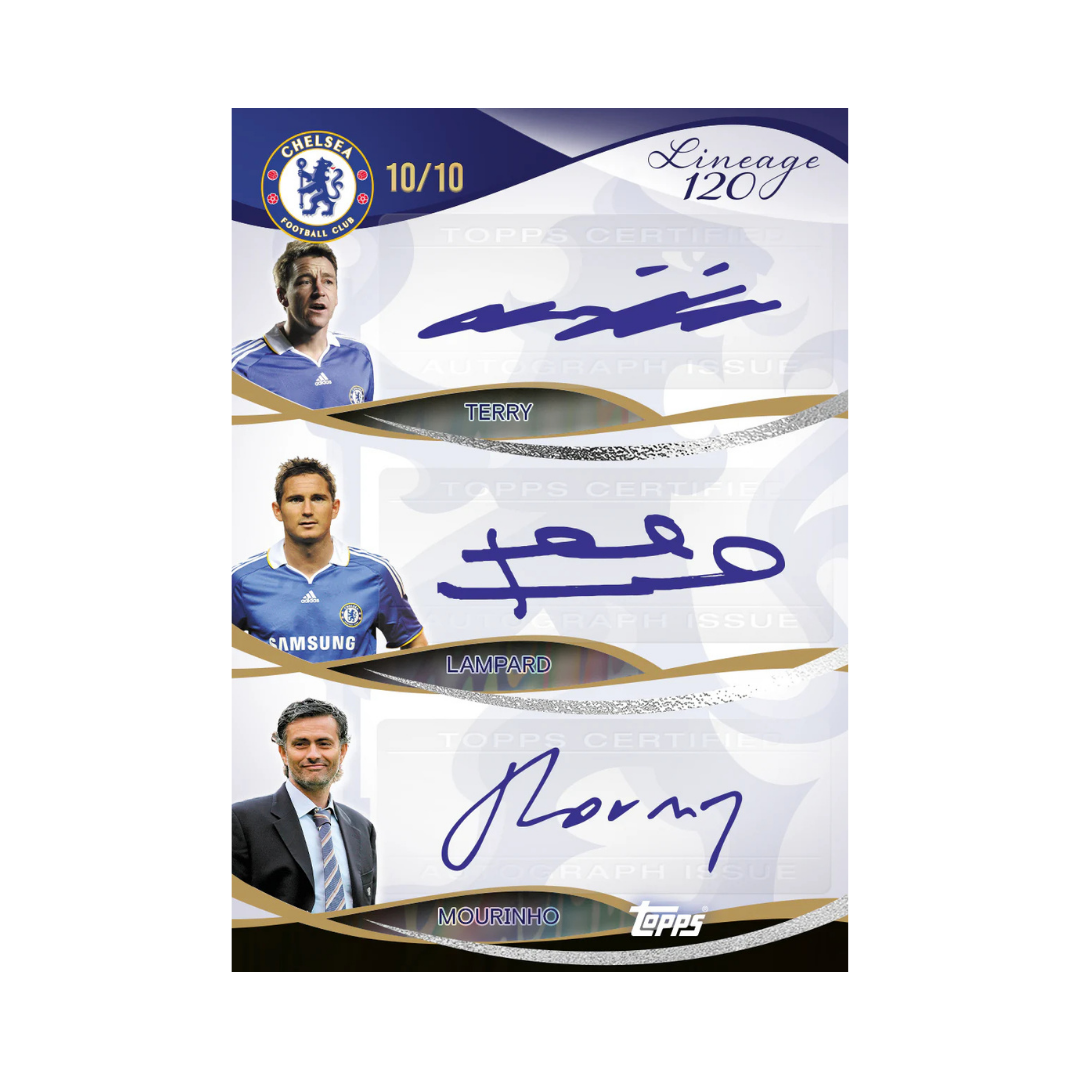 Topps Chelsea Lineage: 120 Years Anniversary Edition 24/25