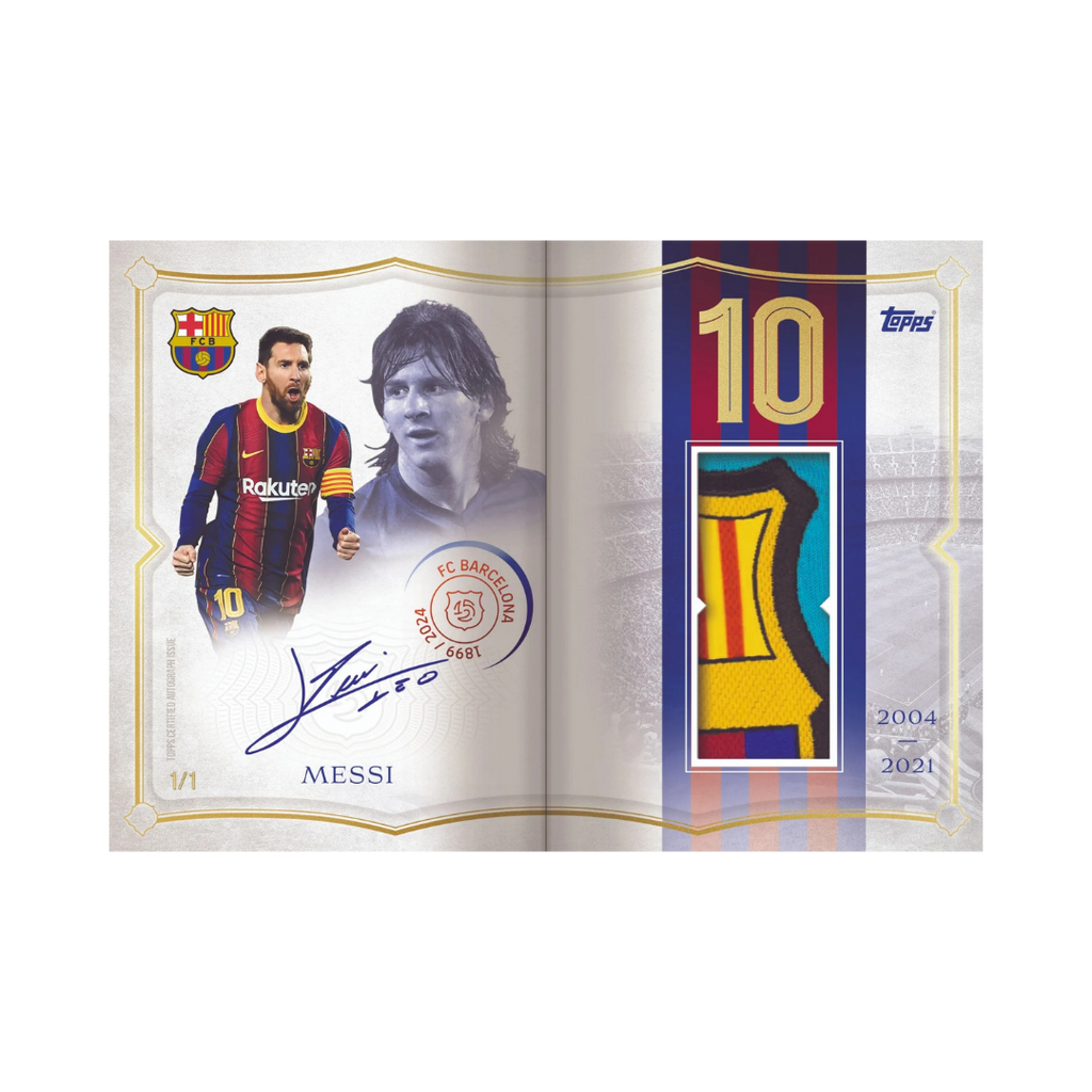 Topps FC Barcelona 125th Anniversary
