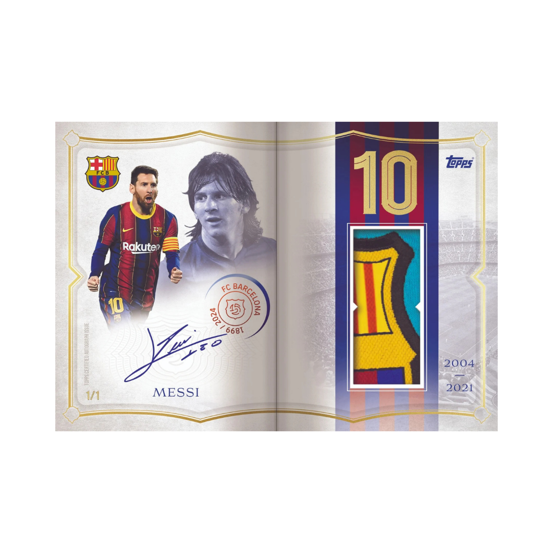 Topps FC Barcelona 125th Anniversary