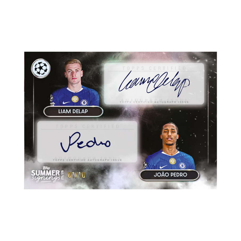 Topps UEFA Club Competitions Summer Signings 2025