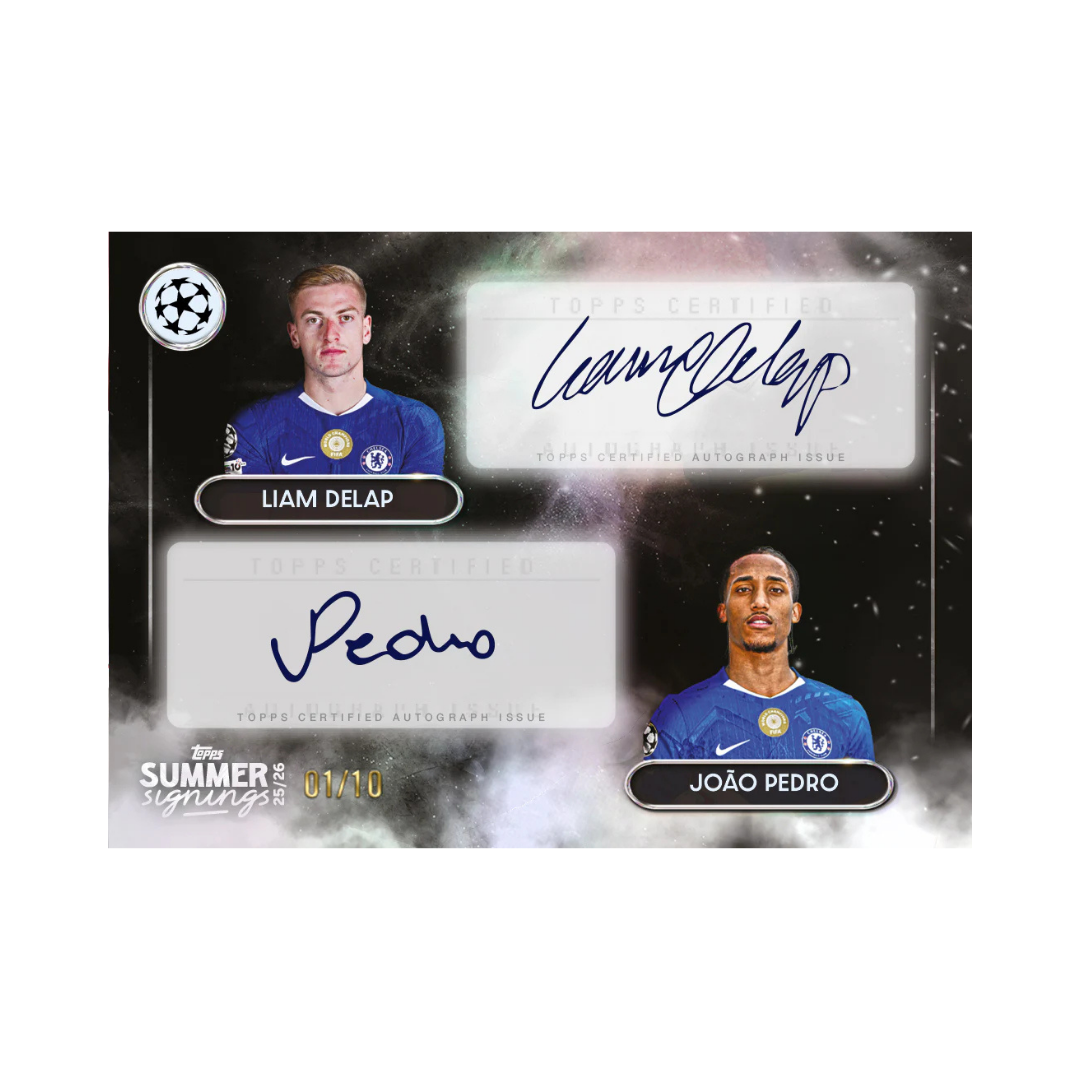 Topps UEFA Club Competitions Summer Signings 2025