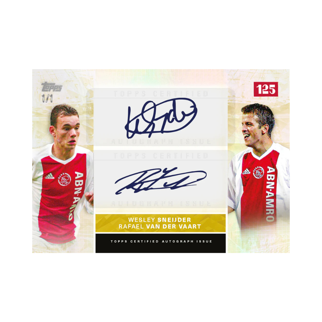 Topps AFC Ajax 125th Anniversary