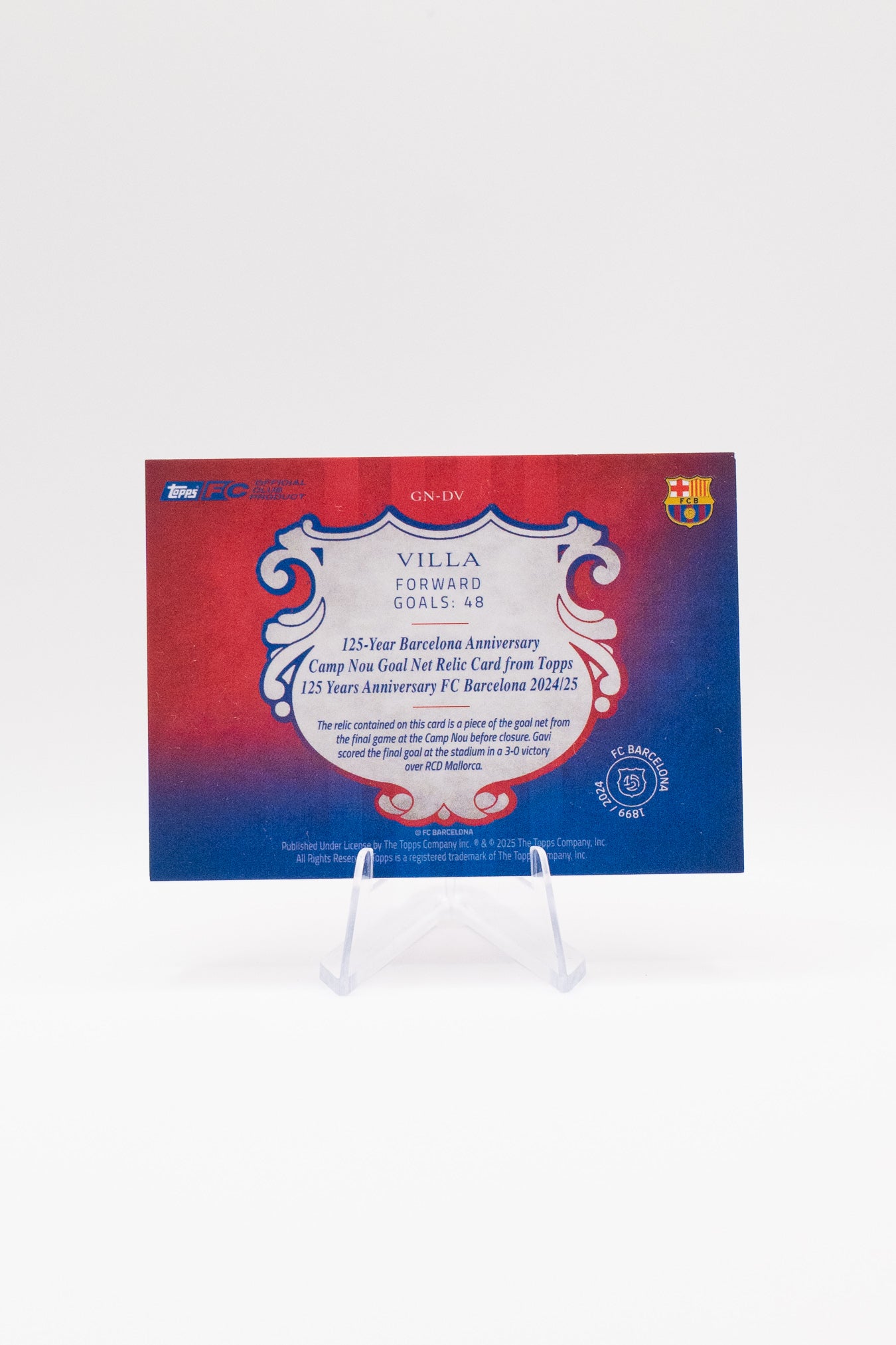 David Villa Relic 99/99